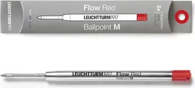 Obrázek produktu pro Náplň Drehgriffel Nr. 1 Red Ballpoint M (2 kusy)