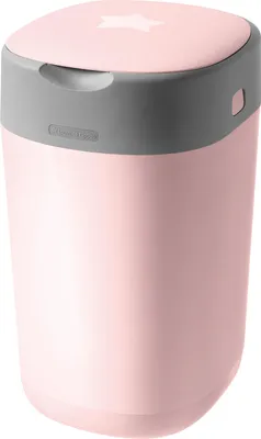 Produktbild von Tommee Tippee Windeleimer Twist & Click Windelentsorgung Geruchsdicht Rosa