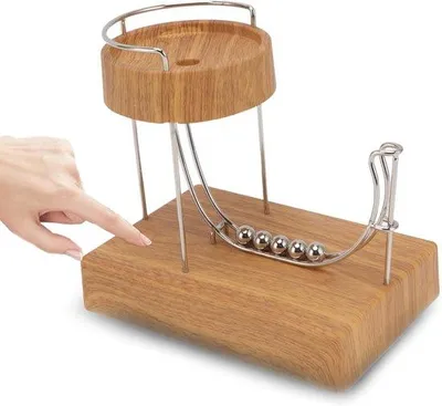 Produktbild von Perpetueller Bewegungsmaschine-Spielzeug mit Tastenswitch für Entspannung - Ideal für Erwachsene - Bürospielzeug für Konzentration und Entspannung