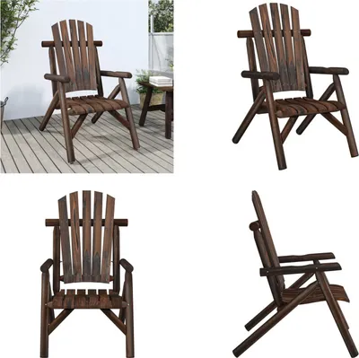 Obrázek produktu pro vidaXL Zahradní židle 68x86x103 cm smrkový masiv - zahradní židle - zahradní židle - lounge křeslo - židle na terasu