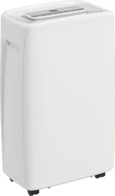 Produktbild von HOMCOM Elektrischer Luftentfeuchter, 12 l/Tage, geräuschloser Luftentfeuchter mit 4 Modi, 2 Geschwindigkeiten, LED-Display, Timer für Schlafzimmer, Wohnzimmer, 10–25 m², 29 x 18 x 49 cm, Weiß