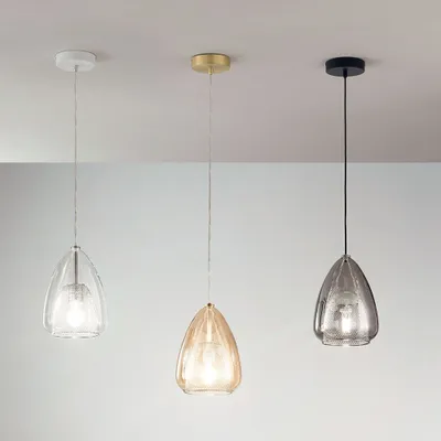 Produktbild von Fabas Luce Pendelleuchte Britton E27 Ø220mm Grau