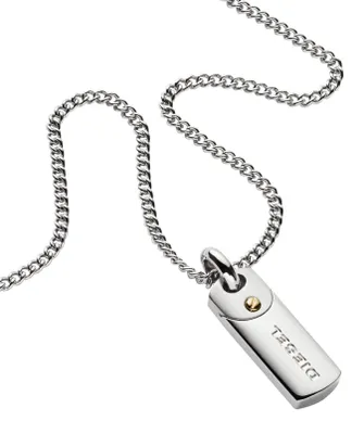 Immagine prodotto di Diesel DX1116040 Collana da uomo in acciaio inossidabile bicolore oro 50 cm