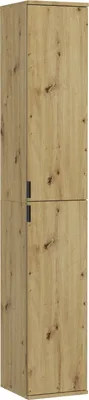 Produktbild von Hochschrank >Projekt X< in Artisan Eiche - 30x193x34cm (BxHxT)