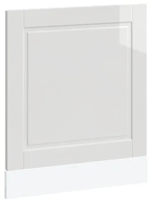 Produktbild von vidaXL Geschirrspülerblende Porto Hochglanz-Weiß 60x1,5x57 cm