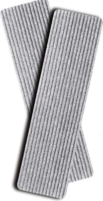 Produktbild von balenie 8 protišmykových rohoží na schody 45x19 cm, možnosť strihania na mieru, bezpečné a elegantné pre všetky schody, sivé - STEPRUG