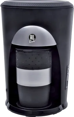 Produktbild von Kávovar All Ride do auta a nákladného auta 12V V kávovar na kávové struky - Vrátane hrnčeka na kávu - Príslušenstvo do auta na cesty - Čierny
