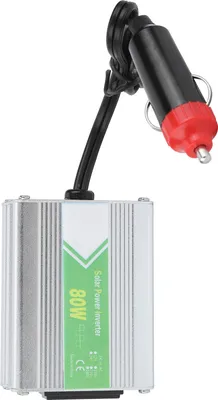 Obrázok produktu pre 80W inteligentný menič napätia DC12V na AC220V korekčné vlny Monitorovanie v reálnom čase s LED indikátorom