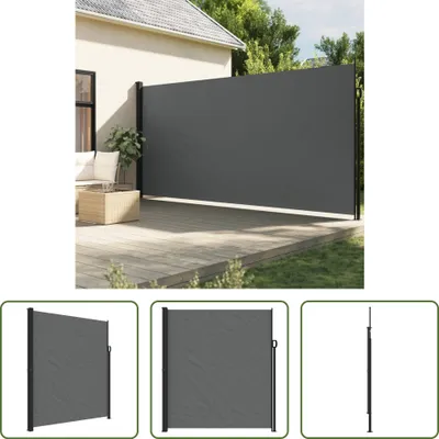 Obrázok produktu pre The Living Store Výsuvná bočná markíza antracit 220x300 cm