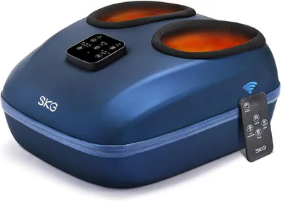 Productafbeelding van Foot Massager with Heat and Remote Control, Improved Electric Foot Massager to Relieve Plantar Fasciitis Pain