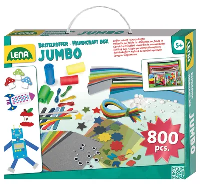 Produktbild von Lena Bastelkoffer Jumbo, blau
