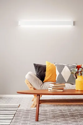 Obrázek produktu pro Moderní způsob bílé led kovové nástěnné světlo 110 cm