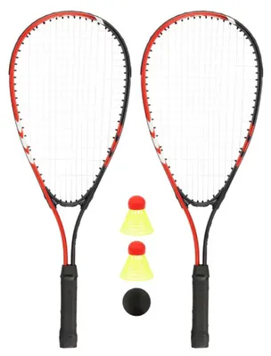 Immagine prodotto di Set da crossminton Avento Grigio Grigio Taglia unica