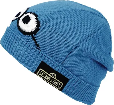Produktbild von Sesame Street Mütze Uni Cookie Monster blau Standard