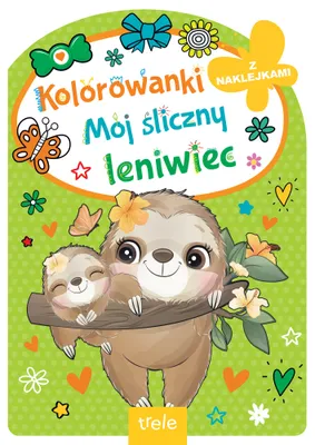 Produktbild von Mój śliczny leniwiec. Kolorowanka z wykrojnikiem dla dzieci