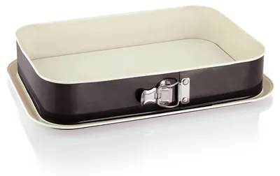 Image de Moule à gâteau carré avec revêtement antiadhésif