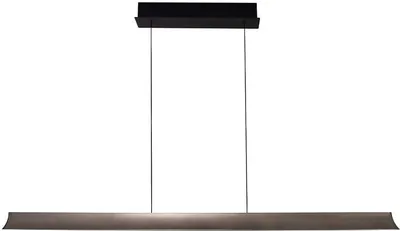 Zdjęcie produktu dla Żyrandol LED JO-JO czarno-szary 38W Odcienie bieli 3420lm metal wym:195x124x6cm IP20 Maxlight
