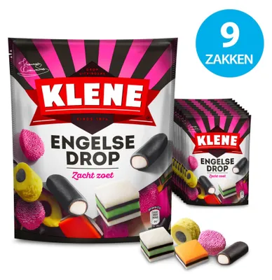 Produktbild von Klene Englischer Lakritzbeutel (9x 270gr)