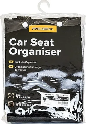 Produktbild von RIDEX 100122A0002 Auto Sitzbezüge Polyester Schwarz Hinten