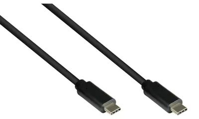 Imagen del producto de Good Connections GC-M0112 Good Connections USB 3.1 (Gen.1) Kabel USB-C schwarz 0,5m
