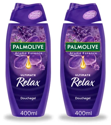 Produktbild von 2 x Palmolive Aroma Essences Ultimate Relax Douchegel - 400 ml - Vorteilspackung - 2 Stücke