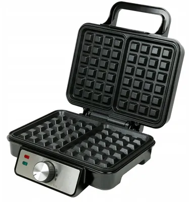 Immagine prodotto di Piastra per cialde - 1200 W - Antiaderente - Nero