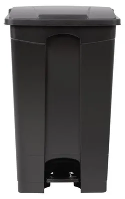Image de Poubelle de Cuisine Noire à Pédale 87 Litres - Jantex