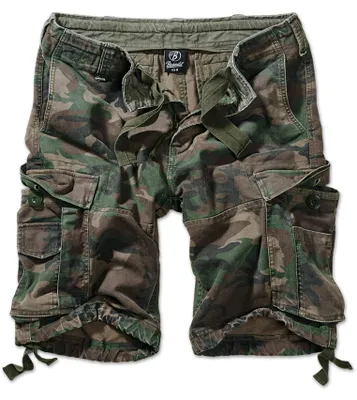 Obrázek produktu pro Pánské kraťasy Brandit Vintage Cargo Shorts olive camo - L