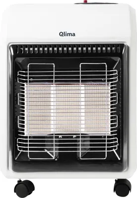 Produktbild von Qlima GH 741 R 2-in-1 Gasheizung - 68-130m³ - Energie A - 3 Heizstufen - Piezozündung - Kippschutz - Grau - Gasheizer | Gasheizgerät