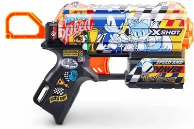 Produktbild von Dart-Pistole Zuru X-Shot Sonic Skins Flux 18,3 x 32 x 5,3 cm