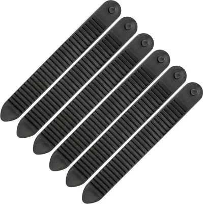 Productafbeelding van Snowboard Bindingen - Reservebanden Ski - Sport Beoefenen - Nylon Materiaal - 6 stuks - Zwart
