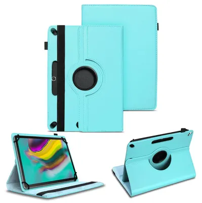 Produktbild von Tasche für Samsung Galaxy Tab S5e Hülle Tablet Schutzhülle Cover Case DrehbarFarben:Türkis