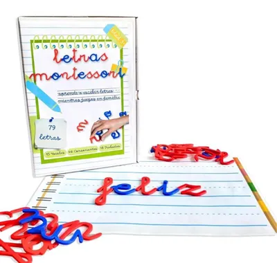 Obrázek produktu pro Montessori písmena pro děti