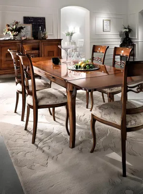 Produktbild von Tisch Esszimmer Set Essgruppe Esstisch + 6x Stühle Stuhl Modern Tische Garnitur