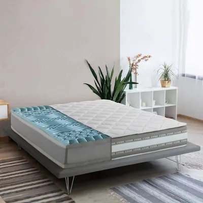Immagine prodotto di Talamo Italia Materasso Piazza e Mezza Mariasole 120x190x27h cm Bianco, Sfoderabile Misura Rete Compatibile 120x190 cm Italy