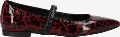 Produktbild von Lüke Schuhe FAMMA AMARENA, Ballerina in Rot, Leo-Look für Damen, Größe 40