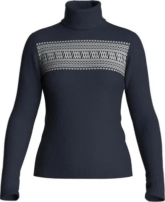Produktbild von WE NORWEGIANS Signature RollNeck women dunkelblau 40/L