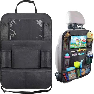 Obrázek produktu pro Organizér na sedadlo auta 41 x 61 cm, černý