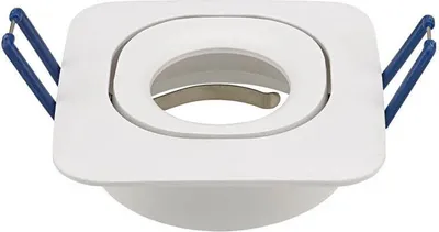 Produktbild von SIGOR Einbaustrahler Eckig 82mm weiss Downlight schwenkbar