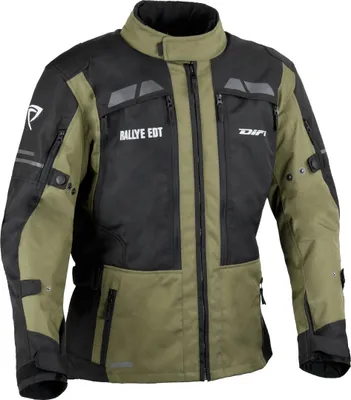 Produktbild von DIFI Granada Aerotex wasserdichte Motorrad Textiljacke, grün/schwarz, M