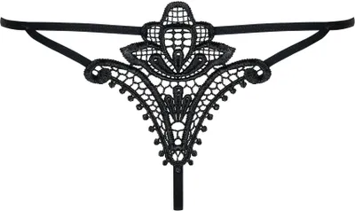 Obrázok produktu pre Obsessive Luiza Thong Stringi Black S/M