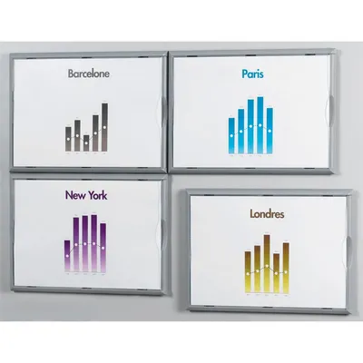 Produktbild von PaperFlow K540665, 32,2 cm, 23,7 cm, Aluminium
