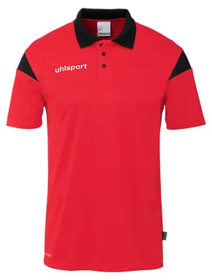 Produktbild von Uhlsport Squad 27 Poloshirt Herren - Rot / Schwarz