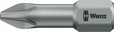 Produktbild von Bit 1/4" DIN3126 C6,3 PZ1x 25mm Torsion Wera | 4013288014801