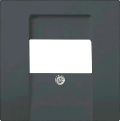 Produktbild von Busch-Jaeger 1710-0-3903, Schwarz, konventionell, Jede Marke, 63 mm, 63 mm, 1 Stück(e)