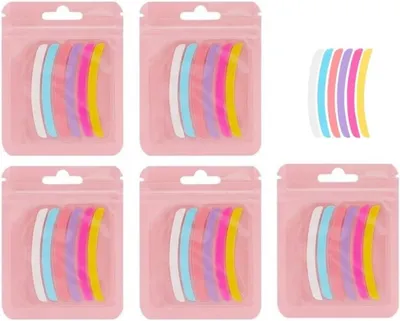 Image de Coussinets en silicone pour lifting des cils, colorés, 30 pièces, pour la mise en forme des cils