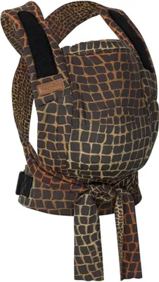 Produktbild von HOPPEDIZ Babytrage Bondolino b.pure Komforttrage ab Geburt (3 - 20 kg) Bauchtrage, Rückentrage & Hüfttrage Darwin black