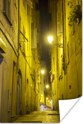 Produktbild von MuchoWow® Poster Straße - Frankreich - Nizza 60x90 cm - Wanddekoration