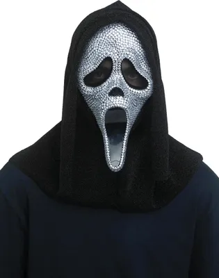Produktbild von Scream Maske mit Strasssteinen für Erwachsene - Einheitsgröße
