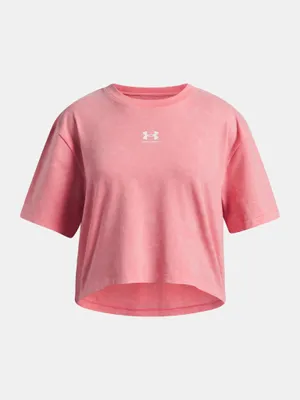 Produktbild von Under Armour UA G Rival Wash Kurzarm-T-Shirt für Mädchen YMD